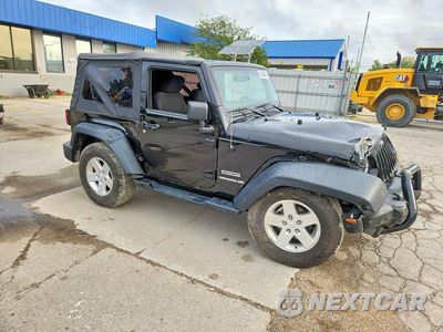 Czwarte zdjęcie samochodu z boku: 2013 JEEP WRANGLER SPORT VIN:1C4AJWAG0DL653786 - miniatura