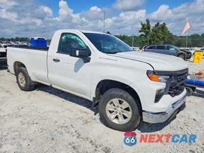 Czwarte zdjęcie samochodu z boku: 2024 CHEVROLET SILVERADO C1500 VIN:3GCNAAEKXRG143114 - miniatura