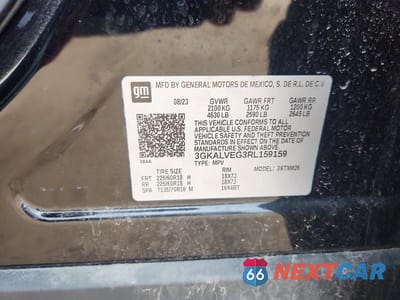 Zdjęcie 13 z 13 samochodu: 2024 GMC TERRAIN SLT VIN:3GKALVEG3RL159159 - miniatura