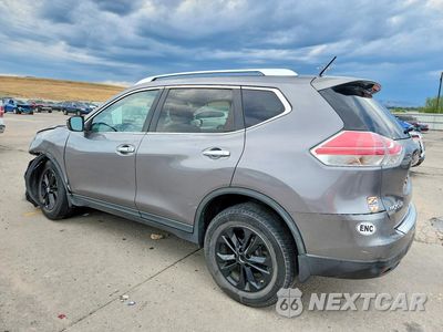 Drugie zdjęcie samochodu z przodu: 2016 NISSAN ROGUE SV VIN:KNMAT2MVXGP595342 - miniatura