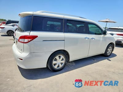 Trzecie zdjęcie samochodu z tyłu: 2012 NISSAN QUEST 3.5 S VIN:JN8AE2KP4C9039304 - miniatura