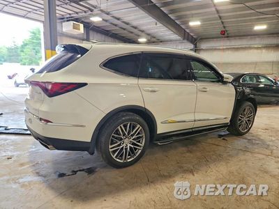 Trzecie zdjęcie samochodu z tyłu: 2024 ACURA MDX ADVANCE VIN:5J8YE1H8XRL017776 - miniatura