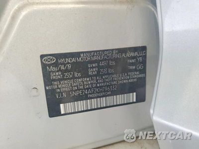 Zdjęcie 12 z 12 samochodu: 2019 HYUNDAI SONATA SE VIN:5NPE24AF2KH796332 - miniatura