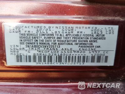 Zdjęcie 12 z 12 samochodu: 2022 NISSAN SENTRA SV VIN:3N1AB8CV3NY225713 - miniatura