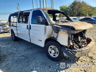Czwarte zdjęcie samochodu z boku: 2006 CHEVROLET EXPRESS G3500 VIN:1GAHG39U061256107 - miniatura