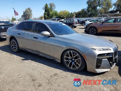 Czwarte zdjęcie samochodu z boku: 2024 BMW 740 XI VIN:WBA33EH05RCR51454 - miniatura