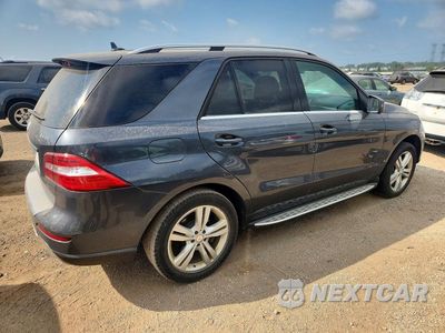 Trzecie zdjęcie samochodu z tyłu: 2014 MERCEDES-BENZ ML 350 4MATIC VIN:4JGDA5HB4EA287552 - miniatura