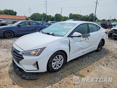 2019 HYUNDAI ELANTRA SE 5NPD74LF7KH461593 - główne zdjęcie licytacji z USA - miniatura
