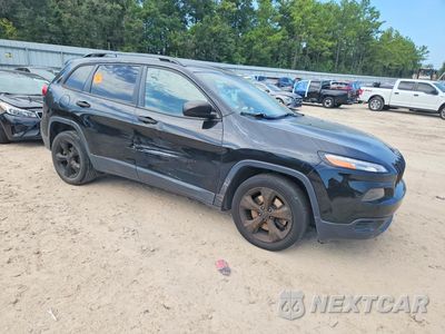 Czwarte zdjęcie samochodu z boku: 2017 JEEP CHEROKEE SPORT VIN:1C4PJLAB8HW666920 - miniatura