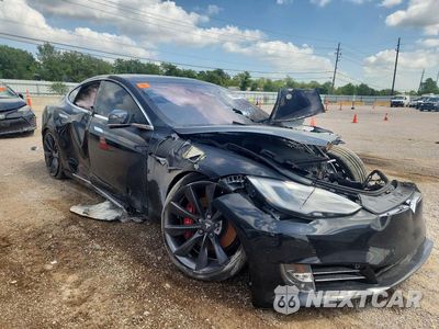 Czwarte zdjęcie samochodu z boku: 2017 TESLA MODEL S VIN:5YJSA1E49HF224985 - miniatura
