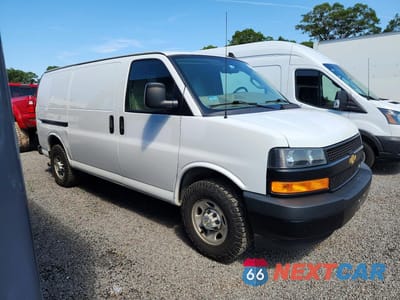 Czwarte zdjęcie samochodu z boku: 2022 CHEVROLET EXPRESS G3500 VIN:1GCZGGFP4N1251783 - miniatura