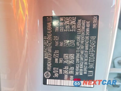 Zdjęcie 12 z 12 samochodu: 2023 HYUNDAI SANTA CRUZ SEL PREMIUM VIN:5NTJDDAF3PH043748 - miniatura