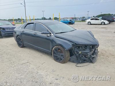 Czwarte zdjęcie samochodu z boku: 2014 LINCOLN MKZ VIN:3LN6L2GK8ER802786 - miniatura