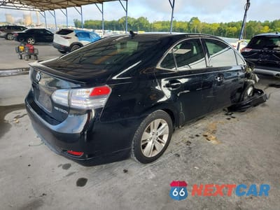 Trzecie zdjęcie samochodu z tyłu: 2010 LEXUS HS 250H VIN:JTHBB1BA3A2014767 - miniatura