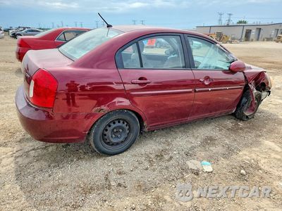 Trzecie zdjęcie samochodu z tyłu: 2007 HYUNDAI ACCENT GLS VIN:KMHCN46C37U113026 - miniatura