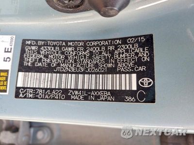 Zdjęcie 12 z 12 samochodu: 2015 TOYOTA PRIUS V FIVE VIN:JTDZN3EU3FJ026021 - miniatura