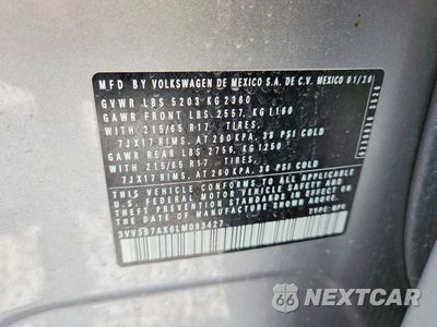Zdjęcie 13 z 13 samochodu: 2020 VOLKSWAGEN TIGUAN SE VIN:3VV3B7AX6LM093427 - miniatura