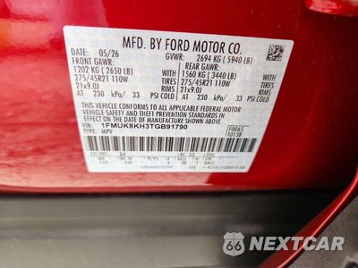 Zdjęcie 13 z 13 samochodu: 2026 FORD EXPLORER ST-LINE VIN:1FMUK8KH3TGB91790 - miniatura