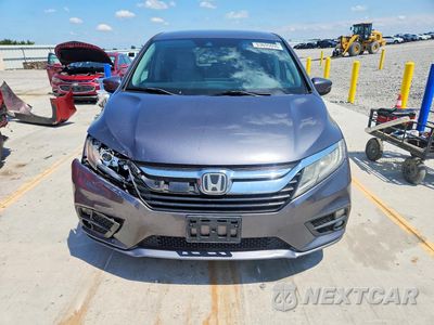 Piąte zdjęcie samochodu w środku: 2019 HONDA ODYSSEY EX VIN:5FNRL6H52KB051196 - miniatura
