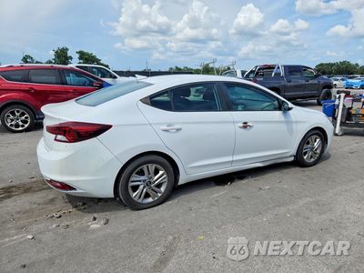 Trzecie zdjęcie samochodu z tyłu: 2020 HYUNDAI ELANTRA SEL VIN:5NPD84LF4LH577820 - miniatura