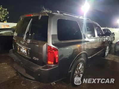 Trzecie zdjęcie samochodu z tyłu: 2010 INFINITI QX56 BASE VIN:5N3ZA0NC0AN907409 - miniatura