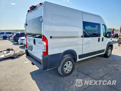 Trzecie zdjęcie samochodu z tyłu: 2023 RAM PROMASTER 1500 DELIVERY VAN VIN:3C6LRVBG7PE515421 - miniatura