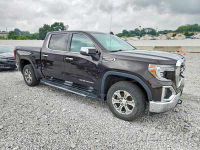 Czwarte zdjęcie samochodu z boku: 2020 GMC SIERRA K1500 SLT VIN:3GTU9DED9LG212762 - miniatura