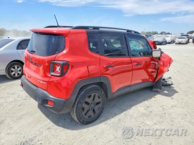 Trzecie zdjęcie samochodu z tyłu: 2018 JEEP RENEGADE TRAILHAWK VIN:ZACCJBCB8JPG67543 - miniatura