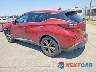 Drugie zdjęcie samochodu z przodu: 2019 NISSAN MURANO PLATINUM VIN:5N1AZ2MJ8KN107100 - miniatura