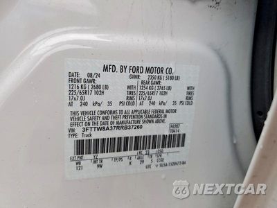 Zdjęcie 12 z 12 samochodu: 2024 FORD MAVERICK XL VIN:3FTTW8A37RRB37260 - miniatura