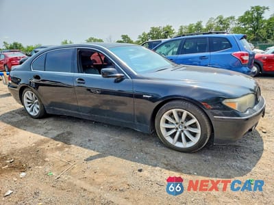 Czwarte zdjęcie samochodu z boku: 2003 BMW 745 LI VIN:WBAGN63453DS43895 - miniatura
