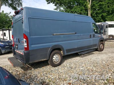 Trzecie zdjęcie samochodu z tyłu: 2020 RAM PROMASTER 3500 DELIVERY VAN VIN:3C6URVJGXLE128894 - miniatura