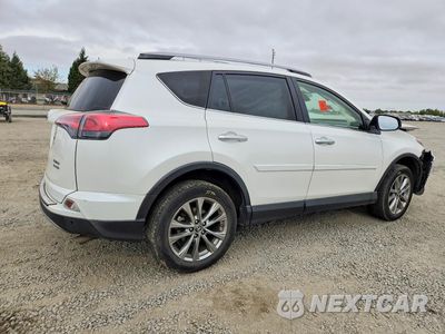 Trzecie zdjęcie samochodu z tyłu: 2017 TOYOTA RAV4 HV LIMITED VIN:JTMDJREV4HD071293 - miniatura
