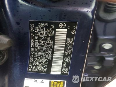 Zdjęcie 12 z 12 samochodu: 2023 TOYOTA COROLLA LE VIN:JTDB4MEE8PJ000390 - miniatura