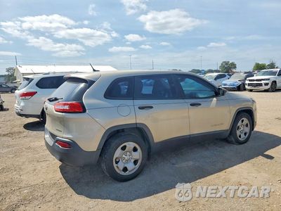 Trzecie zdjęcie samochodu z tyłu: 2015 JEEP CHEROKEE SPORT VIN:1C4PJLAB0FW720854 - miniatura