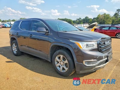 Czwarte zdjęcie samochodu z boku: 2018 GMC ACADIA SLE VIN:1GKKNKLA1JZ124760 - miniatura