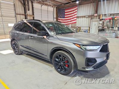 Czwarte zdjęcie samochodu z boku: 2022 ACURA MDX TYPE S ADVANCE VIN:5J8YD8H81NL001018 - miniatura