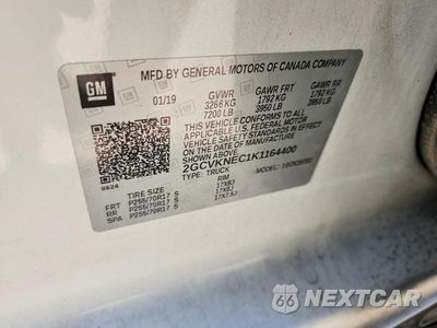 Zdjęcie 12 z 12 samochodu: 2019 CHEVROLET SILVERADO LD K1500 BASE/LS VIN:2GCVKNEC1K1164400 - miniatura