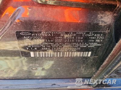 Zdjęcie 12 z 12 samochodu: 2023 HYUNDAI SONATA SEL VIN:KMHL14JA2PA260926 - miniatura