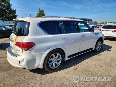 Trzecie zdjęcie samochodu z tyłu: 2011 INFINITI QX56 BASE VIN:JN8AZ2NE5B9001710 - miniatura
