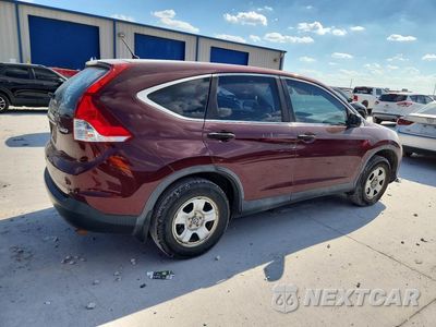 Trzecie zdjęcie samochodu z tyłu: 2014 HONDA CR-V LX VIN:5J6RM4H34EL086737 - miniatura