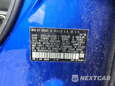 Zdjęcie 13 z 13 samochodu: 2018 HONDA FIT LX VIN:3HGGK5H40JM731153 - miniatura