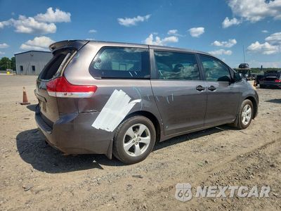 Trzecie zdjęcie samochodu z tyłu: 2013 TOYOTA SIENNA L 7-PASSENGER VIN:5TDZK3DC8DS398536 - miniatura