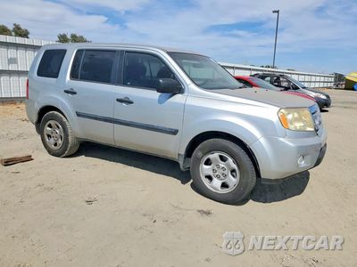 Czwarte zdjęcie samochodu z boku: 2011 HONDA PILOT LX VIN:5FNYF3H21BB008606 - miniatura
