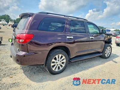 Trzecie zdjęcie samochodu z tyłu: 2016 TOYOTA SEQUOIA LIMITED VIN:5TDJW5G12GS145465 - miniatura
