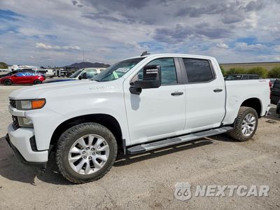 2021 CHEVROLET SILVERADO K1500 CUSTOM 3GCUYBEFXMG375818 - główne zdjęcie licytacji z USA - miniatura