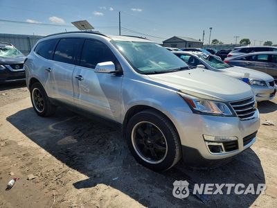 Czwarte zdjęcie samochodu z boku: 2015 CHEVROLET TRAVERSE LT VIN:1GNKRGKD4FJ356274 - miniatura