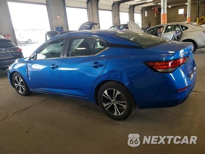 Drugie zdjęcie samochodu z przodu: 2021 NISSAN SENTRA SV VIN:3N1AB8CV3MY284971 - miniatura