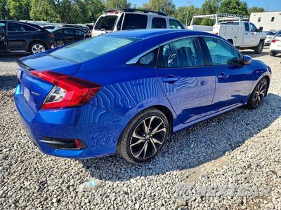 Trzecie zdjęcie samochodu z tyłu: 2021 HONDA CIVIC SPORT VIN:2HGFC2F83MH554615 - miniatura