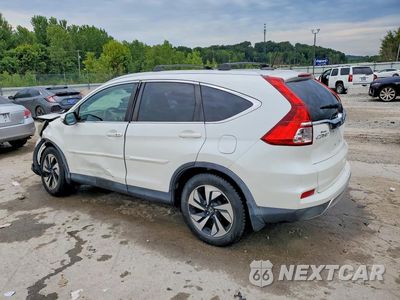 Drugie zdjęcie samochodu z przodu: 2016 HONDA CR-V TOURING VIN:5J6RM4H94GL072635 - miniatura